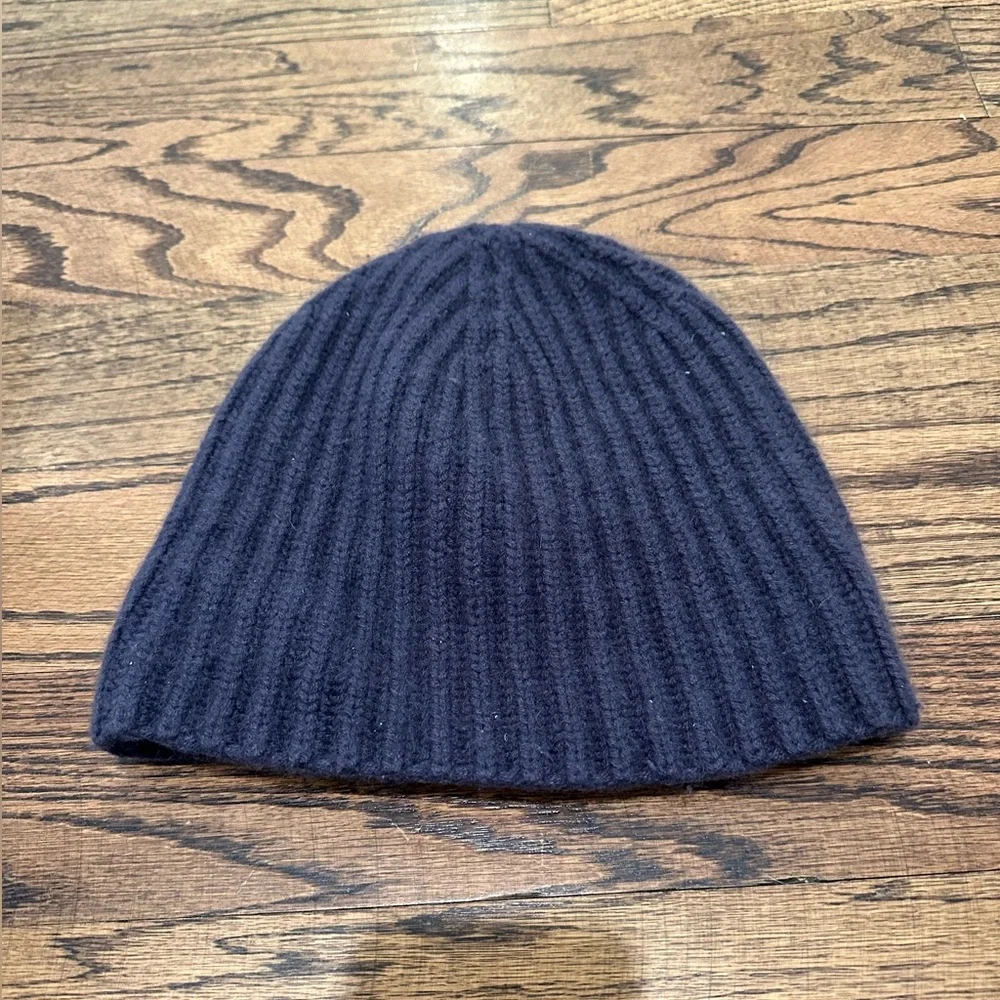 Lori Piana Ribbed Beanie - Picture 1 of 3